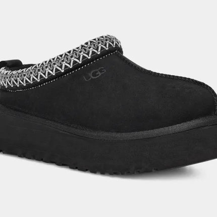 UGG Tazz Slipper Black Platform (W)