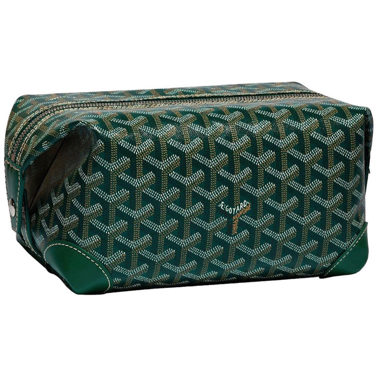 Goyard Boeing 25 Toilet Bag Green