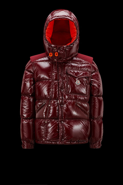 Doudoune courte Moncler Karakorum Homme - Bordeaux