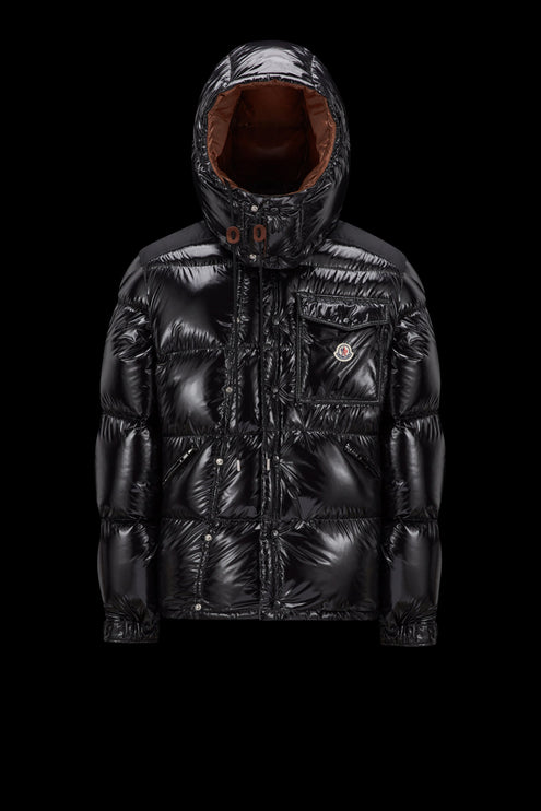 Doudoune courte Moncler Karakorum Homme - Noir