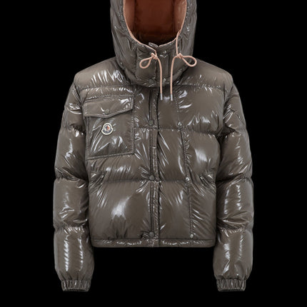 Doudoune courte Moncler Karakorum Femme Gris