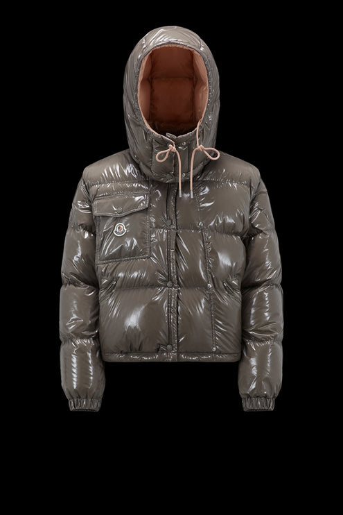 Doudoune courte Moncler Karakorum Femme Gris