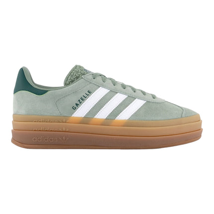 Adidas Gazelle Bold W Trainers Silver Green White