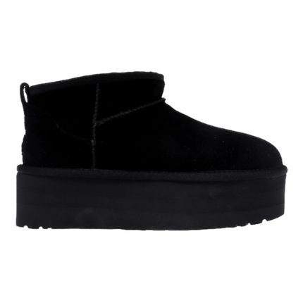 UGG CLASSIC ULTRA MINI PLATFORM BOOT BLACK