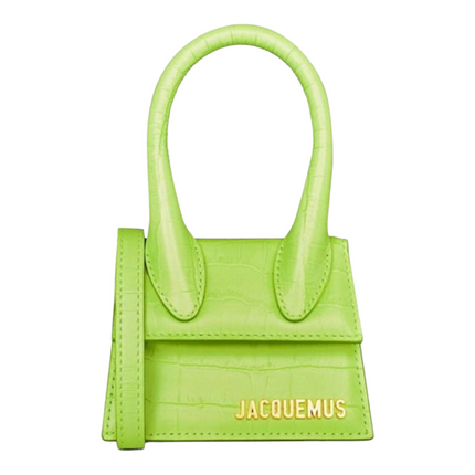 JACQUEMUS LE CHIQUITO MINI BAG LIGHT GREEN