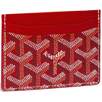 Goyard Saint Sulpice Red Card Holder