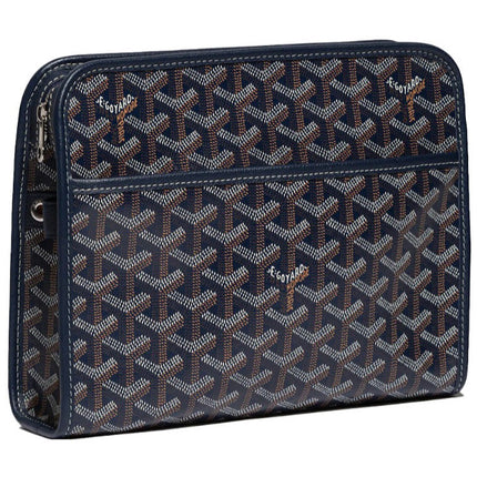 Goyard Jouvence Toiletry Bag MM Dark Blue