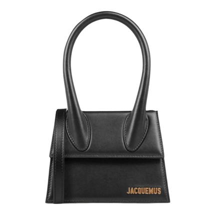 JACQUEMUS LE CHIQUITO MOYEN BAG BLACK