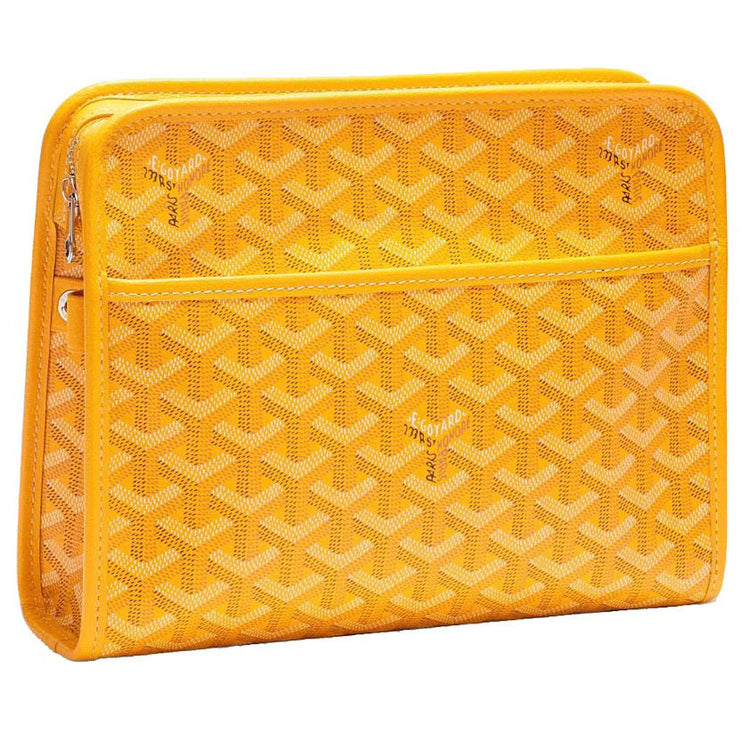 Goyard Jouvence Toiletry Bag MM Yellow