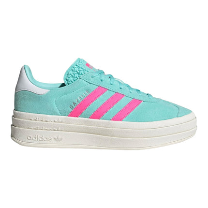 Adidas Gazelle Bold W Trainers Flash Aqua Lucid Pink White