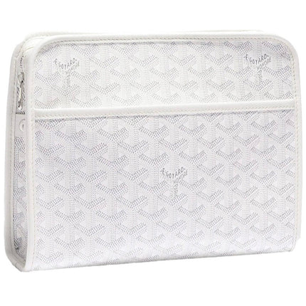 Goyard Jouvence Toiletry Bag MM White