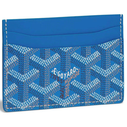 Goyard Saint Sulpice Sky Blue Card Holder