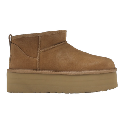 UGG CLASSIS ULTRA MINI PLATFORM BOOT CHESTNUT