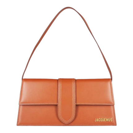 JACQUEMUS LE BAMBINO LONG BAG LIGHT BROWN