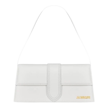 JACQUEMUS LE BAMBINO LONG BAG WHITE