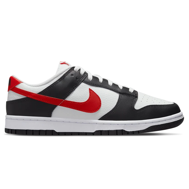 NIKE DUNK LOW BLACK WHITE RED